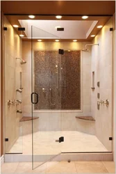 Shower Room Design Without Bathtub Photo
