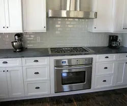 Kitchens With Black Gas Stove Photo