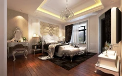 European bedroom interior