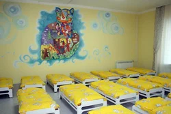 Photo of a kindergarten bedroom