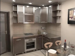Kitchens in a 5-storey building photo