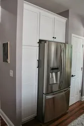 Холодильник Двустворчатый В Интерьере Кухни