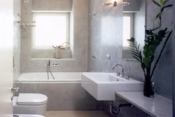 Сәндік сылақ және плиткалар фото дизайны бар ванна