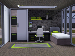 Sims 4 дизайнындағы жатын бөлме