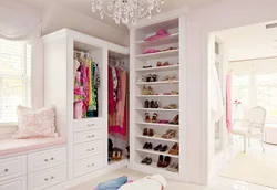 Dressing room design for children's room