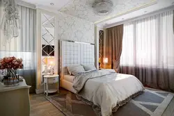 Bedroom interior with panels