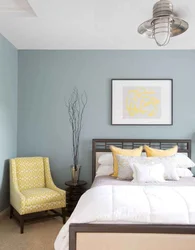 Дизайн покраска стен в спальне какие цвета