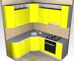 Кухня угловая дизайн левый угол