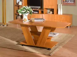 Photo of folding tables in the living room