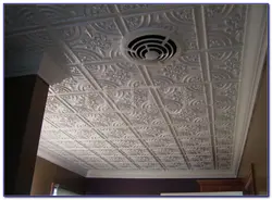 Ceiling tiles for bathroom photo