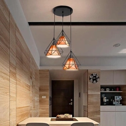 Loft Style Chandeliers For The Kitchen Photo