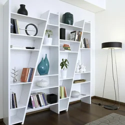 Shelving design for living room