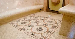 Hammom qavatidagi mozaika fotosurati