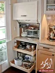 Кофемашына дызайн на кухні