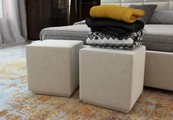 Ottomans for bedroom photo
