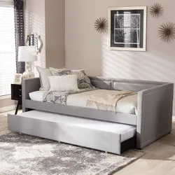 Ottoman for bedroom photo