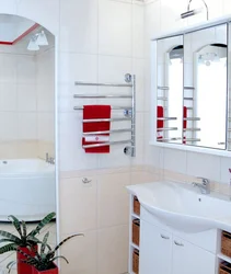 Ванная комната с полотенцесушителем фото дизайн
