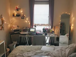 Photo of an aesthetic bedroom