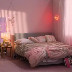 Photo of an aesthetic bedroom