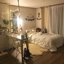 Photo of an aesthetic bedroom