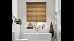Roller Blinds In The Bathroom Photo