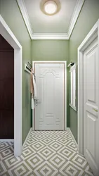 Pistachio colored hallway photo