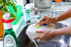 Photo of kitchen detergents
