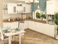 Kitchen crushes furniture in the interior