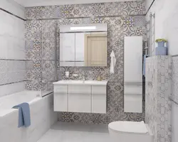 Valencia tiles in the bathroom interior