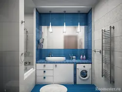 Small square bathroom design