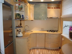 Kitchen set for a small corner kitchen in Khrushchev photo