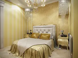 Gold Bedroom Interior