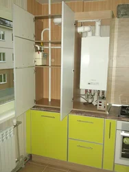 Kitchen design if there is a gas boiler