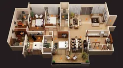 Дизайн Квартир 3 Спальни