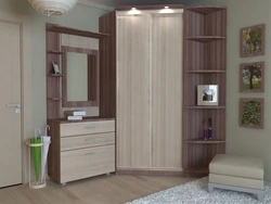 Corner chest of drawers design for bedroom