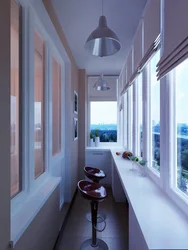 Balcony Design In A Small Apartment Photo