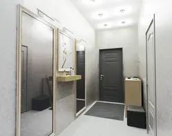 Bathroom hallway design