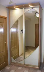 Wardrobe Doors With Mirror In The Hallway Photo