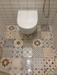 Hamam və tualet üçün döşəmə plitələrinin fotoşəkili