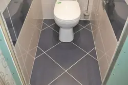 Плитка на пол для ванной и туалета фото