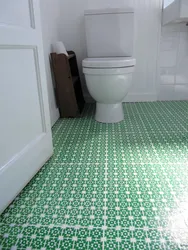 Floor tiles for bathrooms and toilets photo