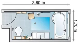 Размеры интерьера в ванной