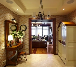 Interior Of The Hallway And Kitchen In The Same Style