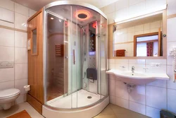 Bathroom with shower cabin design new