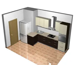 Kitchen 9 meters with box design