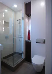 Bathroom Design With Shower In Khrushchev
