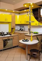 Дизайн кухни мебель встроен