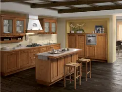 Photo of wooden kitchens oak