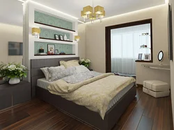 Rectangular bedroom how to arrange furniture photo