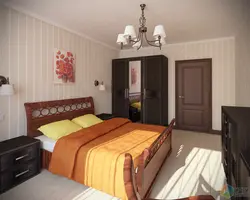 Прастакутная спальня як расставіць мэблю фота